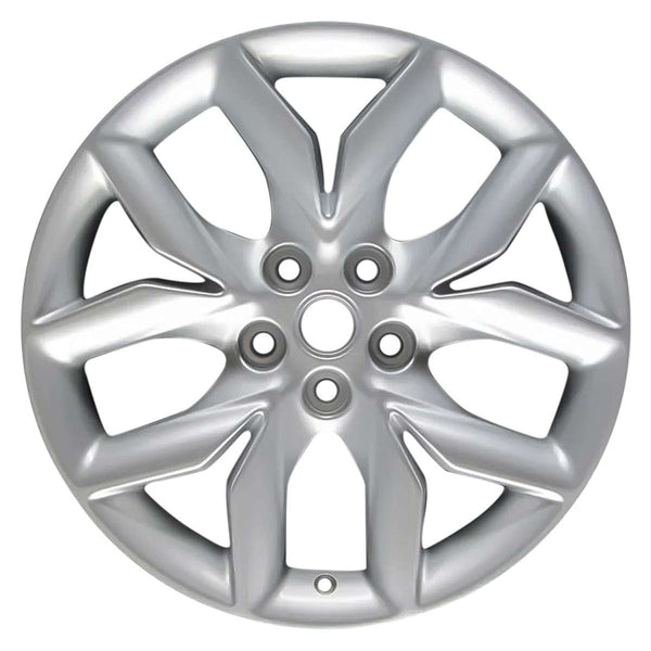 2015 chevrolet impala wheel 19 silver aluminum 5 lug w5711s 2