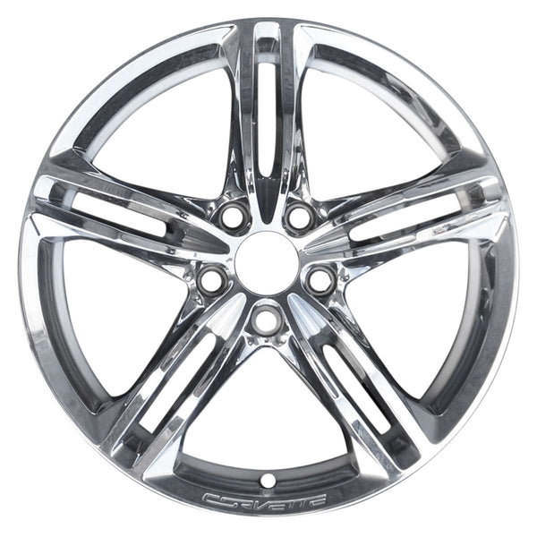 2019 chevrolet corvette wheel 19 chrome aluminum 5 lug w5730chr 4