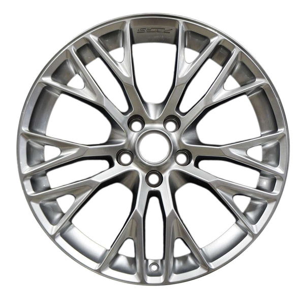 2016 chevrolet corvette wheel 19 hyper aluminum 5 lug w5739h 1