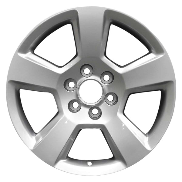 2017 gmc yukon wheel 20 silver aluminum 6 lug w5754s 22