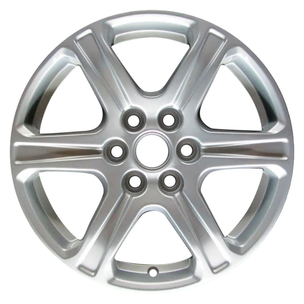 2021 gmc acadia wheel 17 silver aluminum 6 lug w5795s 5