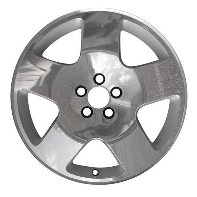 2003 audi tt wheel 17 polished aluminum 5 lug w58726p 4