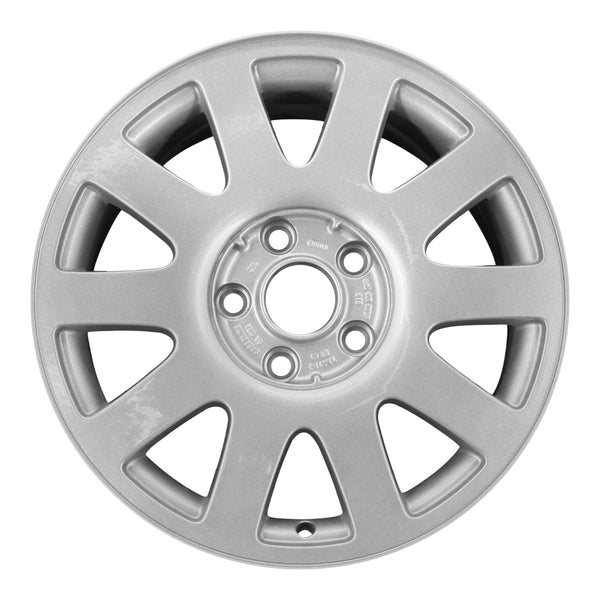 2000 audi a6 wheel 16 silver aluminum 5 lug w58737s 12