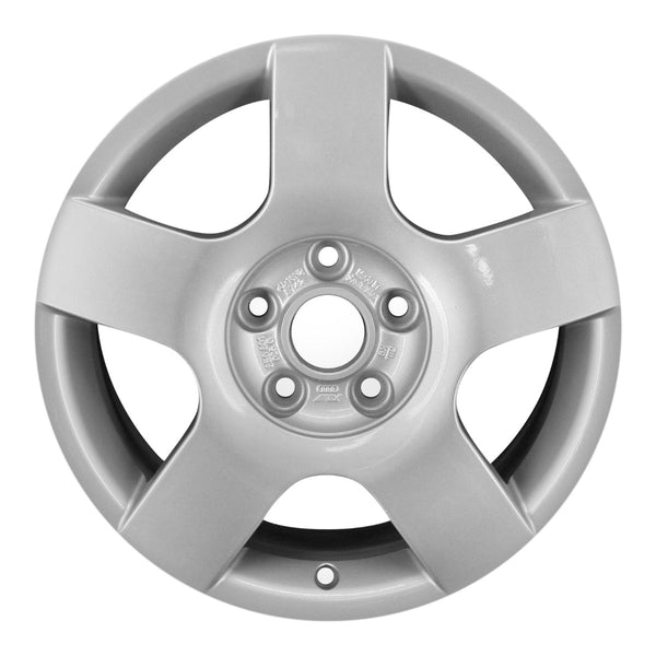 2003 audi s4 wheel 16 silver aluminum 5 lug w58746s 1