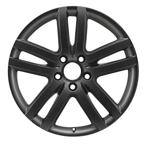 2007 audi q7 wheel 18 charcoal aluminum 5 lug w58804c 1