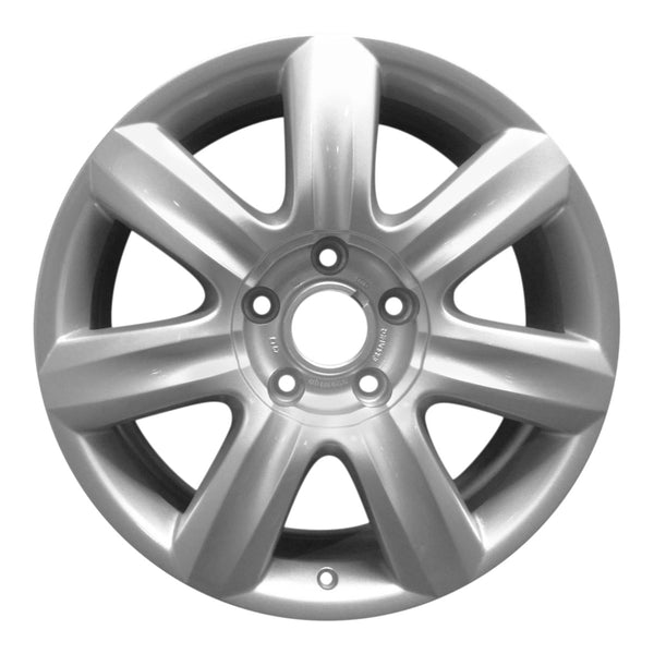 2007 audi q7 wheel 19 silver aluminum 5 lug w58805s 1