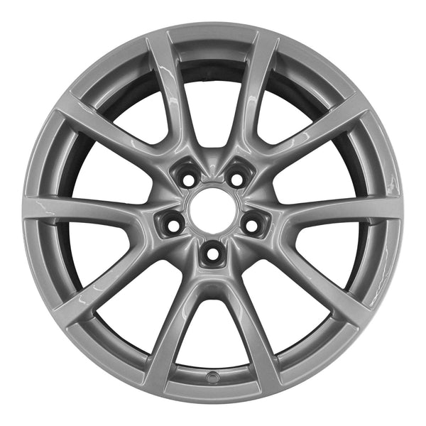 2011 audi q5 wheel 18 charcoal aluminum 5 lug w58889c 3