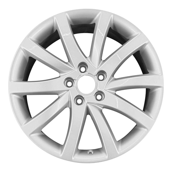 2013 audi a4 wheel 18 silver aluminum 5 lug w58911s 1