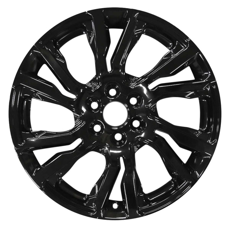 2020 gmc sierra wheel 22 black aluminum 6 lug rw5901b 6