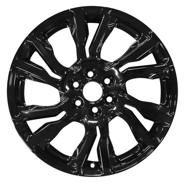 2019 gmc sierra wheel 22 black aluminum 6 lug rw5901b 3