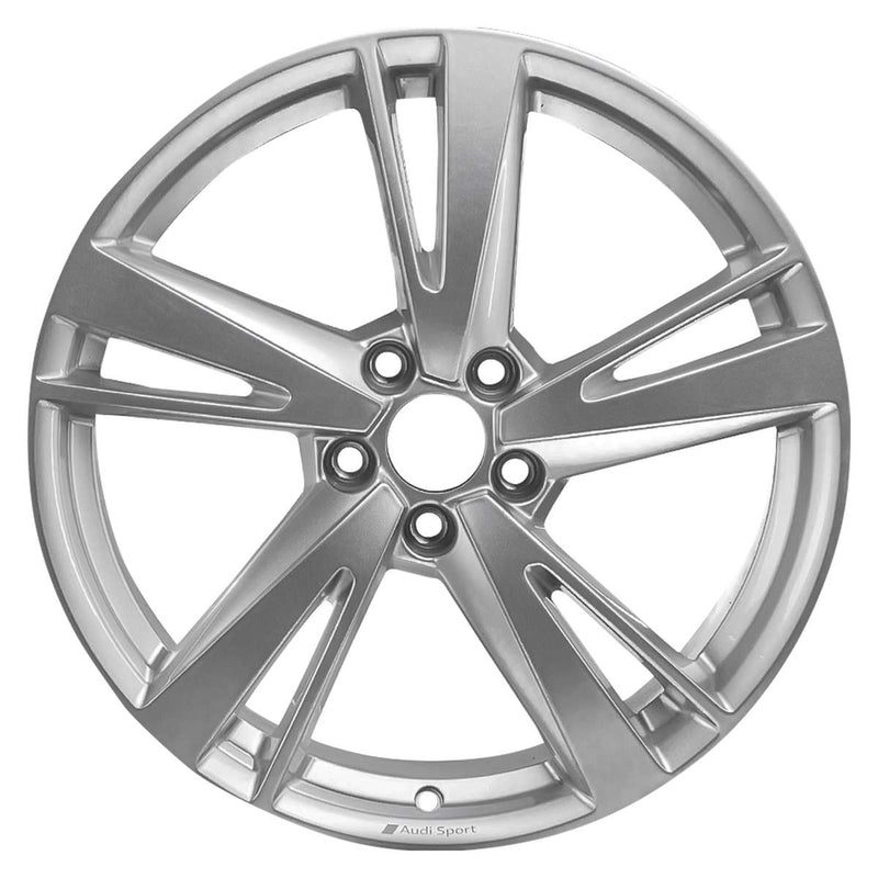 2020 audi rs3 wheel 19 silver aluminum 5 lug w59045s 4