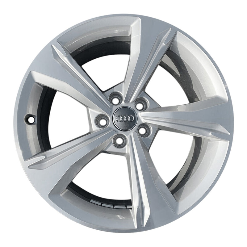 2020 audi q5 wheel 19 machined silver aluminum 5 lug w59097ms 1