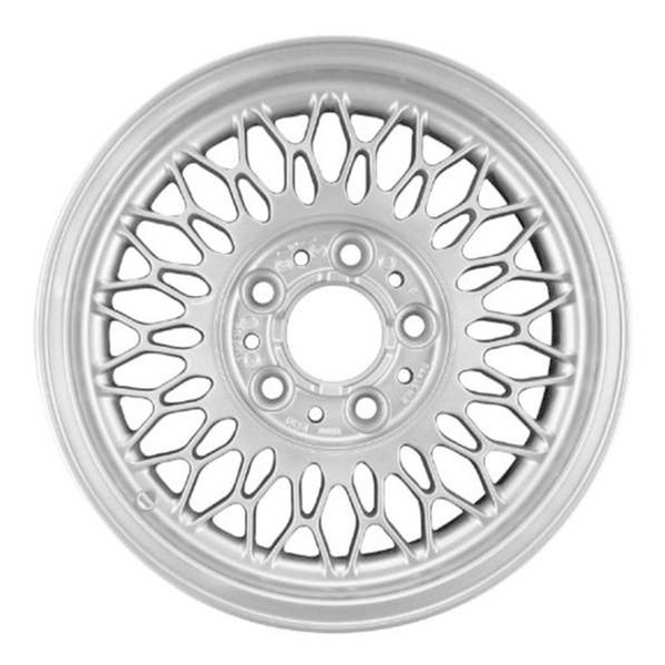 1992 bmw 740i wheel 15 silver aluminum 5 lug w59192s 4