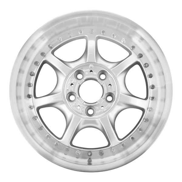 1999 bmw 540i wheel 17 machined silver aluminum 5 lug w59256ms 11