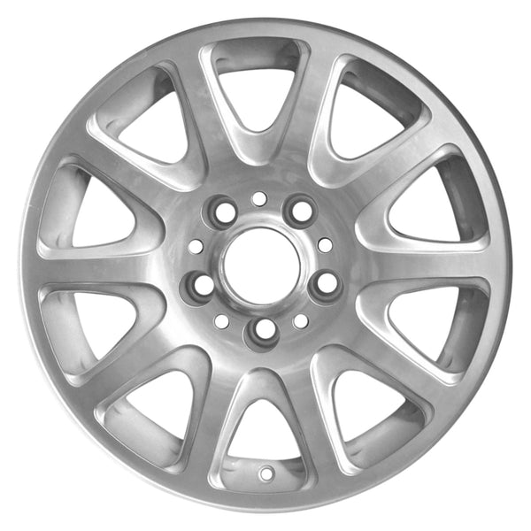 2003 bmw 530i wheel 16 machined silver aluminum 5 lug w59274ms 6