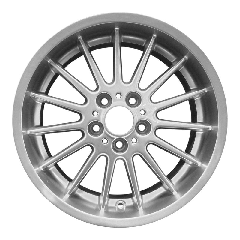 2002 bmw 525i wheel 18 silver aluminum 5 lug w59318s 3