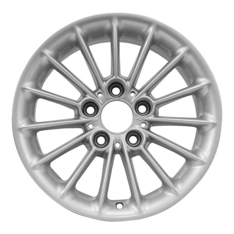 2002 bmw 525i wheel 16 silver aluminum 5 lug w59349s 10