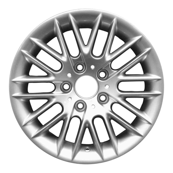 2002 bmw 530i wheel 16 silver aluminum 5 lug w59350s 5