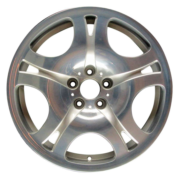 2004 bmw 760i wheel 19 polished silver aluminum 5 lug w59395ps 6