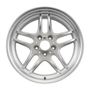 2002 bmw 525i wheel 18 machined silver aluminum 5 lug w59439ms 8