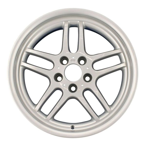 2002 bmw 530i wheel 18 silver aluminum 5 lug w59439s 5