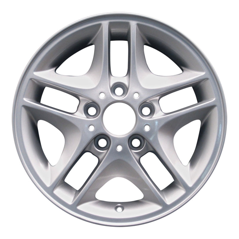 2005 bmw 330i wheel 16 silver aluminum 5 lug w59467s 2