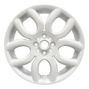 2010 mini cooper wheel 17 white aluminum 4 lug w59572w 13