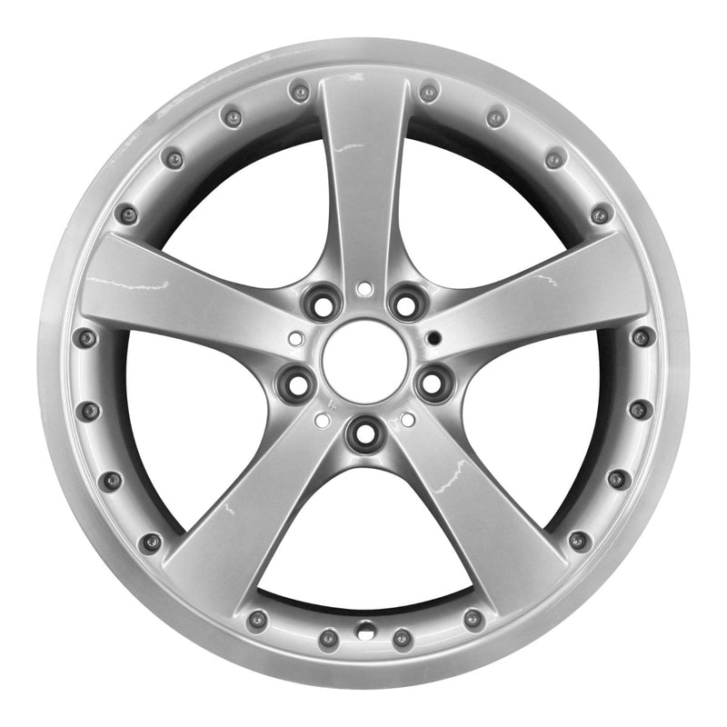 2010 bmw 328i wheel 19 machined silver aluminum 5 lug w59588ms 4