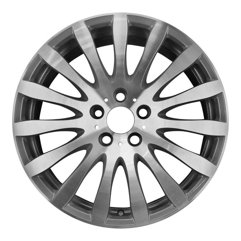 2013 bmw 328i wheel 19 machined charcoal aluminum 5 lug w59626mc 7