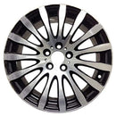 2011 bmw 335i wheel 19 machined black aluminum 5 lug w59626mb 12
