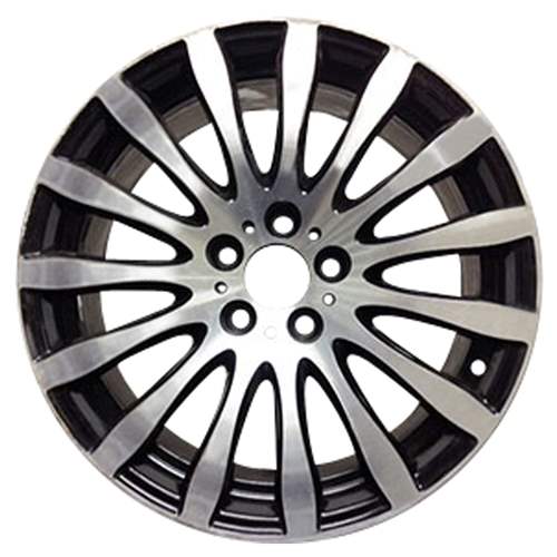 2010 bmw 328i wheel 19 machined black aluminum 5 lug w59626mb 4