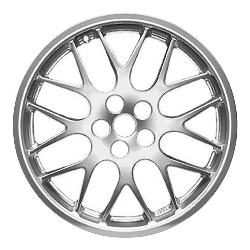 2008 jaguar x type wheel 18 silver aluminum 5 lug w59809s 3