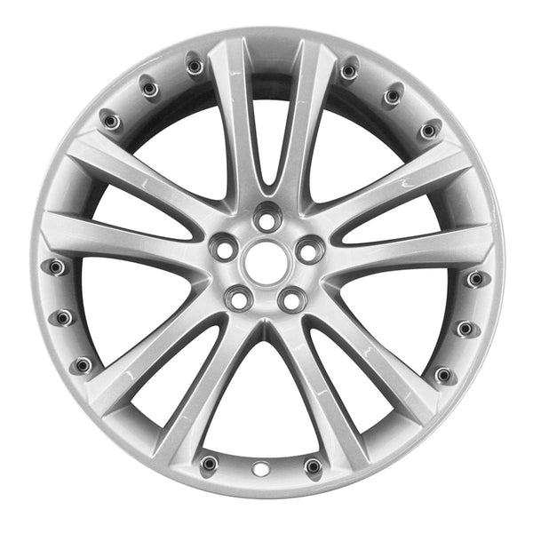 2009 jaguar xk8 wheel 20 silver aluminum 5 lug w59817s 6