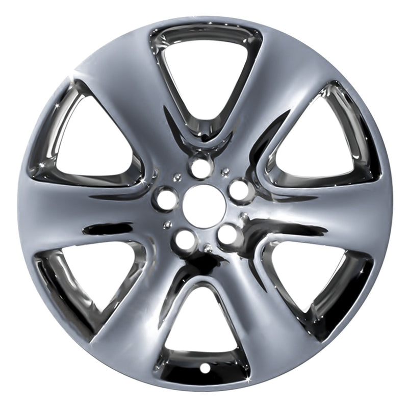 2012 jaguar xf wheel 18 chrome aluminum 5 lug w59836chr 4