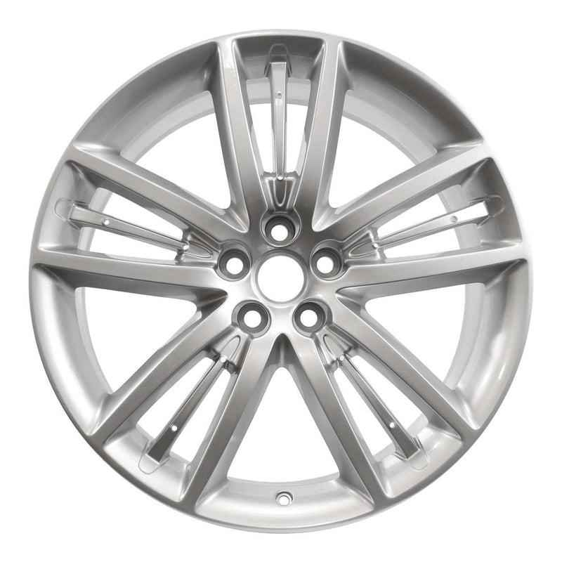 2010 jaguar xk wheel 20 silver aluminum 5 lug w59862s 8