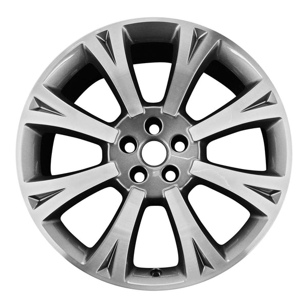 2014 jaguar xj wheel 20 machined charcoal aluminum 5 lug w59875mc 5