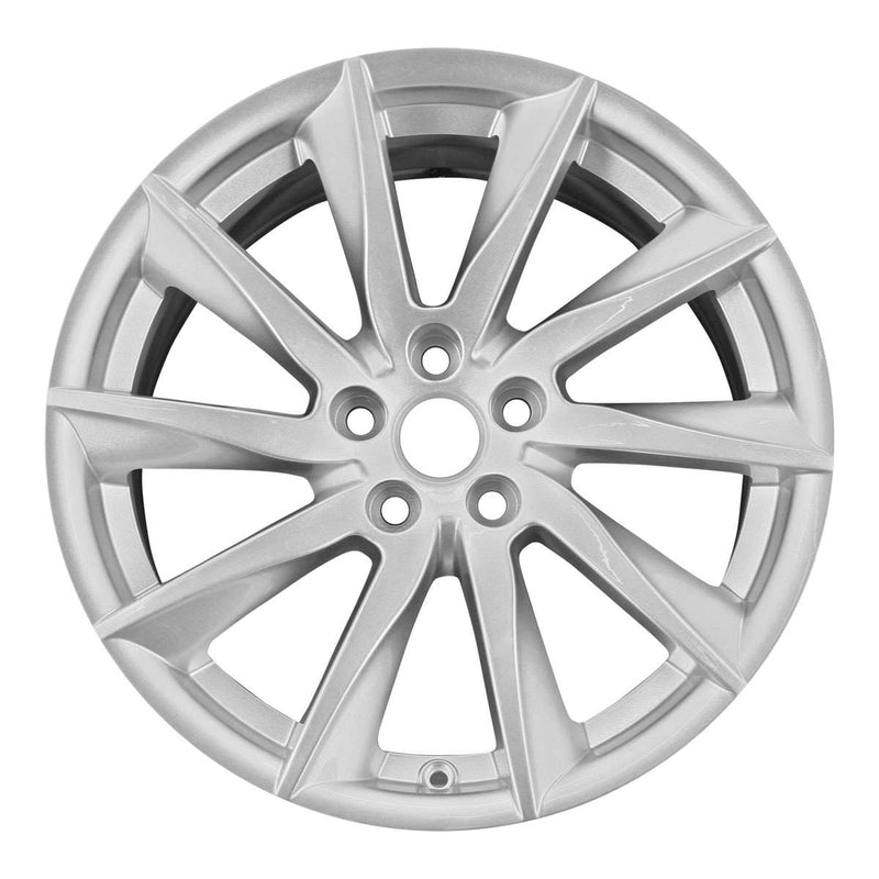 2014 jaguar xf wheel 18 silver aluminum 5 lug w59885s 3