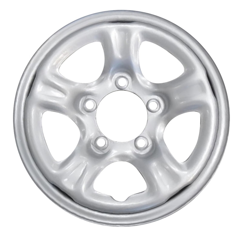 2003 chevrolet tracker wheel 15 silver steel 5 lug w60175s 5