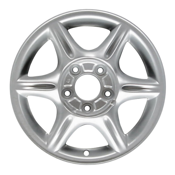 2000 oldsmobile alero wheel 15 silver aluminum 5 lug w6034s 2