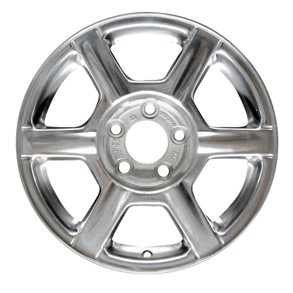 2003 oldsmobile alero wheel 16 polished aluminum 5 lug w6055p 1