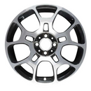 2014 fiat 500 wheel 16 polished black aluminum 4 lug w61663pb 3