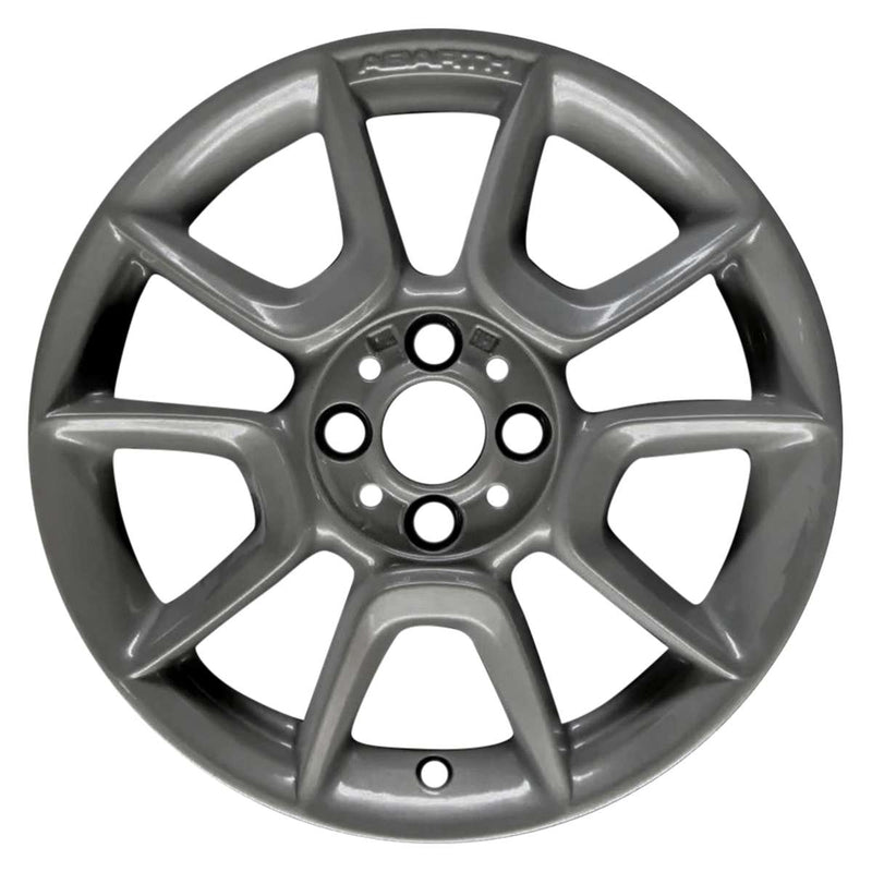 2016 fiat 500 wheel 16 charcoal aluminum 4 lug w61664c 6