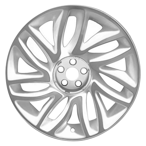 2016 fiat 500l wheel 17 machined white aluminum 5 lug w61670mw 3