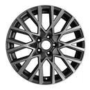 2017 fiat 500x wheel 18 machined charcoal aluminum 5 lug w61679mc 2