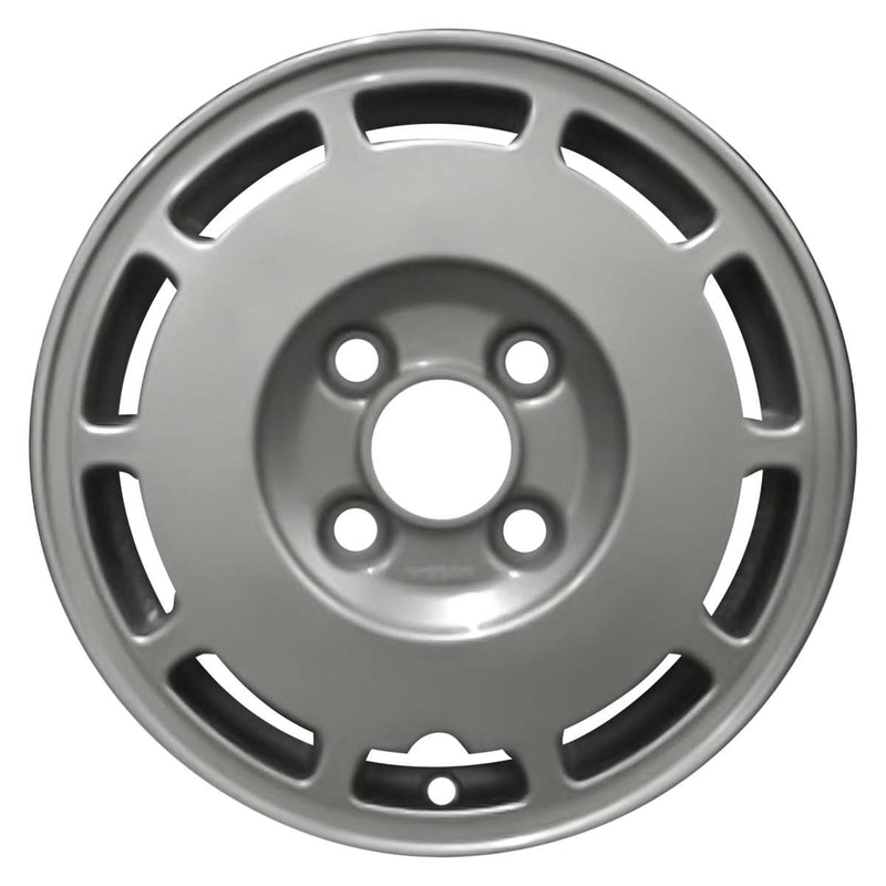 1988 nissan stanza wheel 14 silver aluminum 5 lug w62235s 2