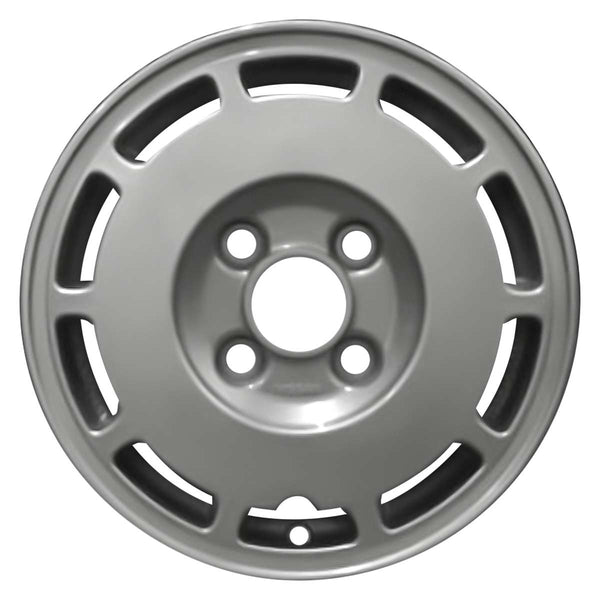 1989 nissan stanza wheel 14 silver aluminum 5 lug w62235s 3