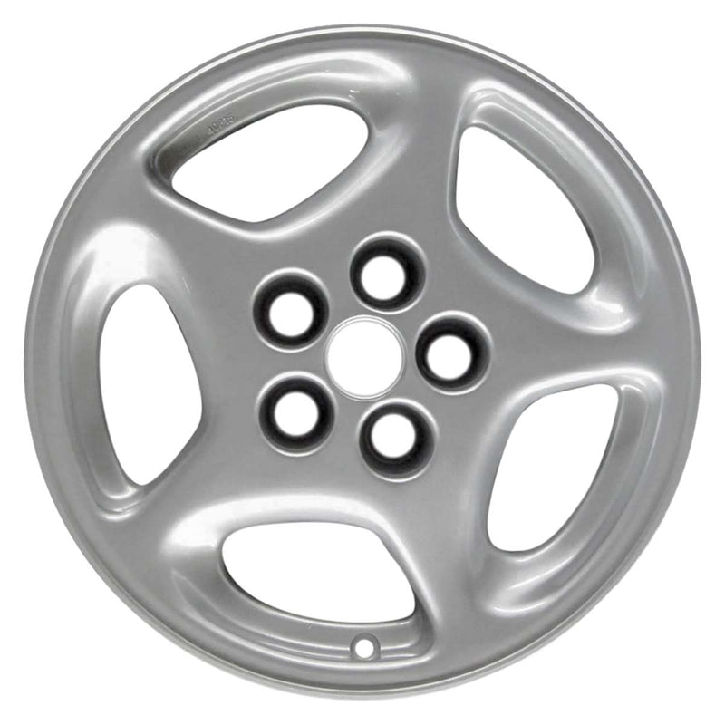 1992 nissan 300zx wheel 16 silver aluminum 5 lug w62289ls 3