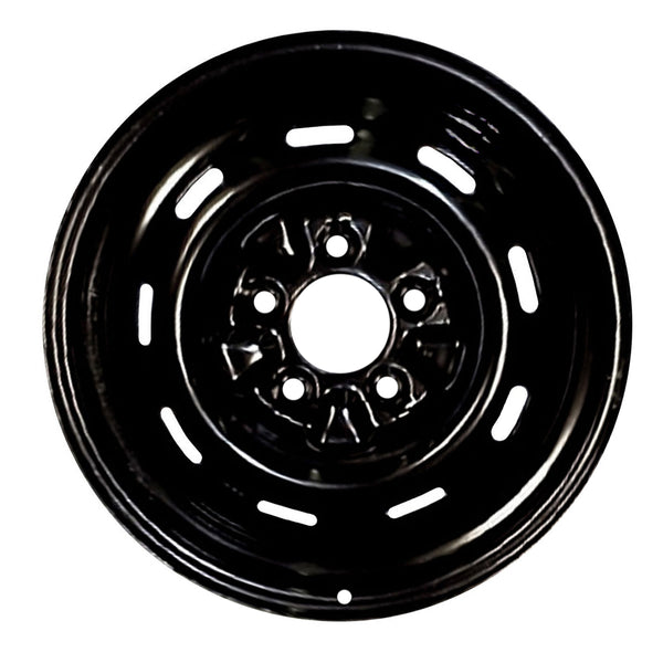 1999 nissan maxima wheel 15 black steel 5 lug w62317b 5