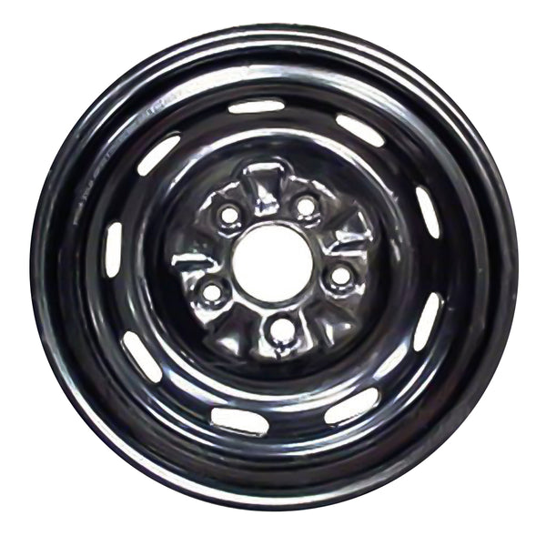 1997 nissan maxima wheel 15 black steel 5 lug w62318b 3