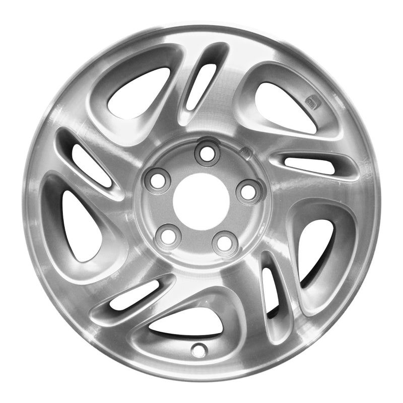 1996 nissan quest wheel 15 machined silver aluminum 5 lug w62339ms 1